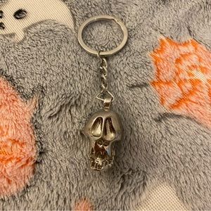 Stussy Skull Keychain